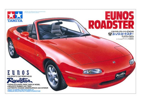 Tamiya Model Kit 1/24 1:24 Eunos Roadster Mazda MX-5 SCALE MODEL KIT 24085