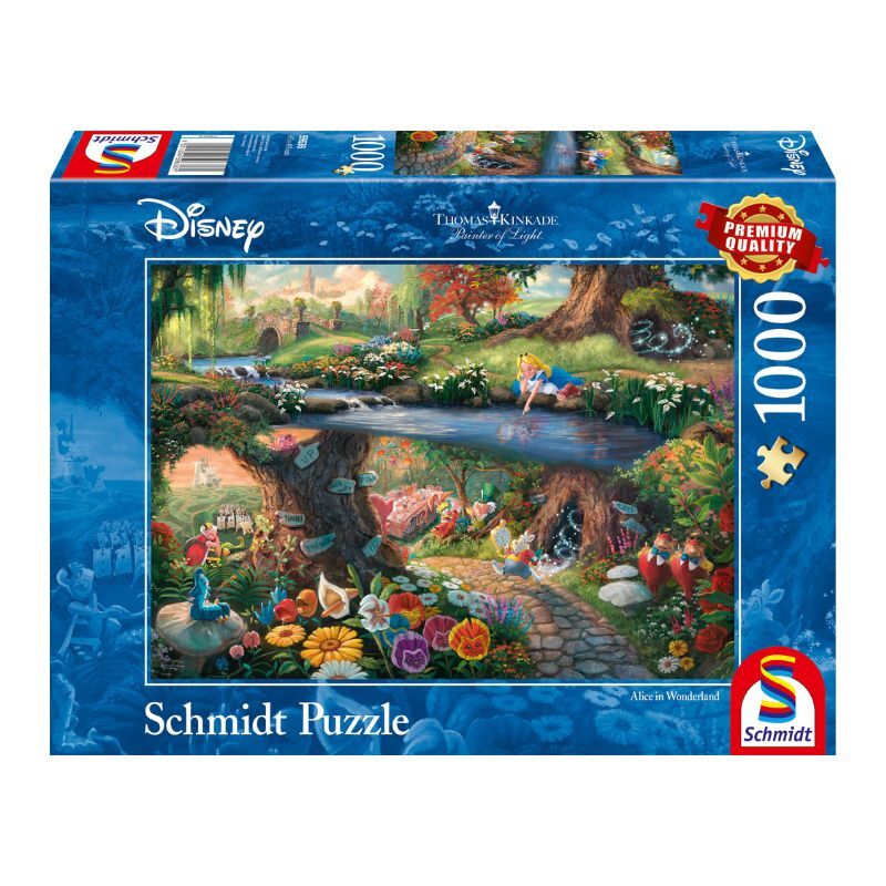 Schmidt Thomas Kinkade Alice In Wonderland 1000 Piece Jigsaw Puzzle Toys