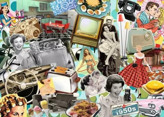 Ravensburger The 50's 1000 Jigsaw Puzzle Toys