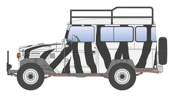 ITALERI 1:24 1/24 Toyota Land Cruiser Safari SCALE MODEL KIT 3681