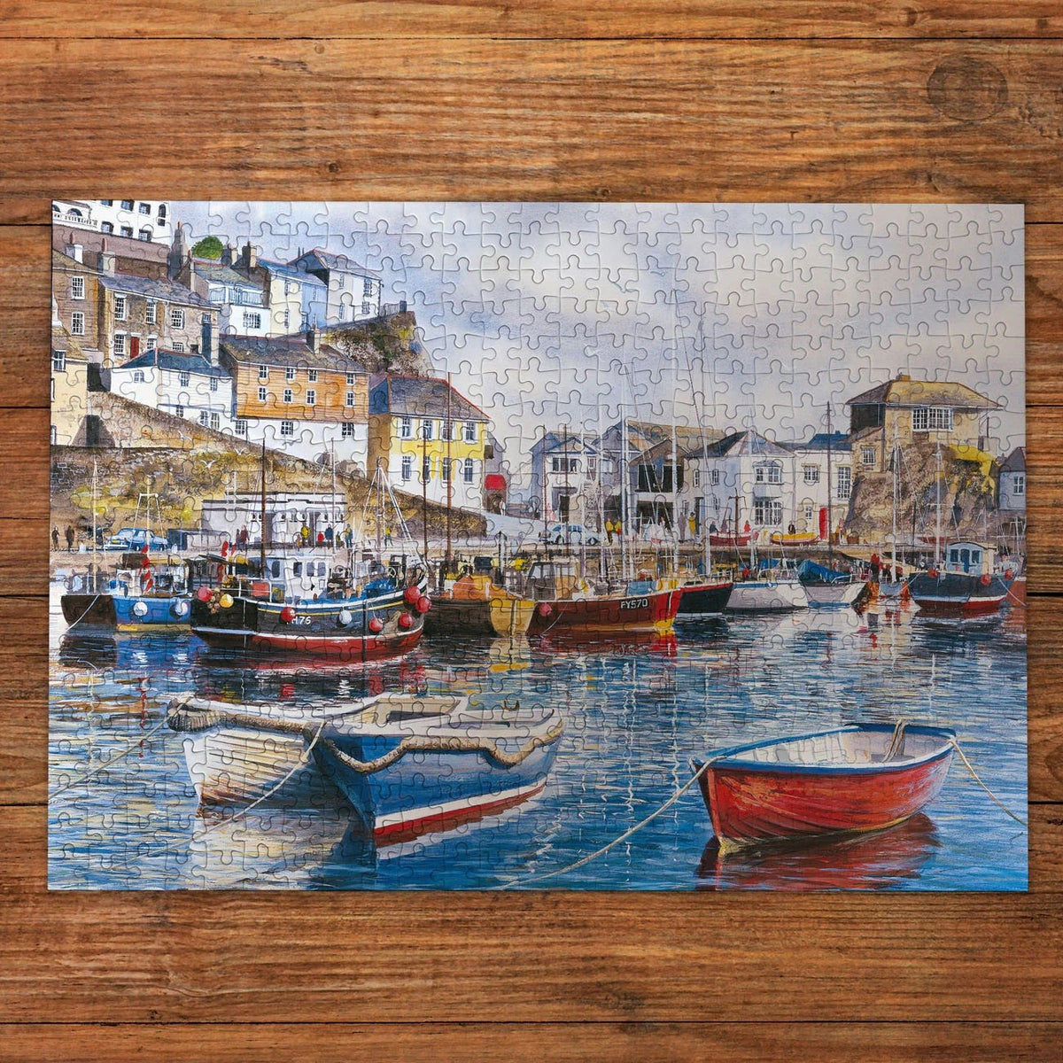 Gibsons Cornwall By The Sea 4 x 500 Piece Jigsaw Puzzle G5073