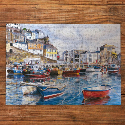 Gibsons Cornwall By The Sea 4 x 500 Piece Jigsaw Puzzle G5073