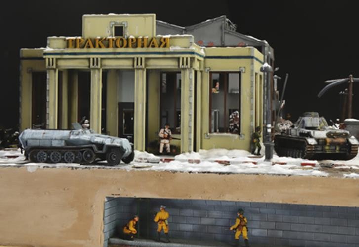 ITALERI 1:72 1/72 Stalingrad Battle WWII 1942 MODEL SCENE KIT 6193