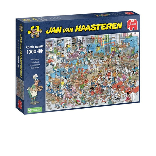 Jumbo Jan van Haasteren - The Bakery 1000 Piece Jigsaw Puzzle Toys