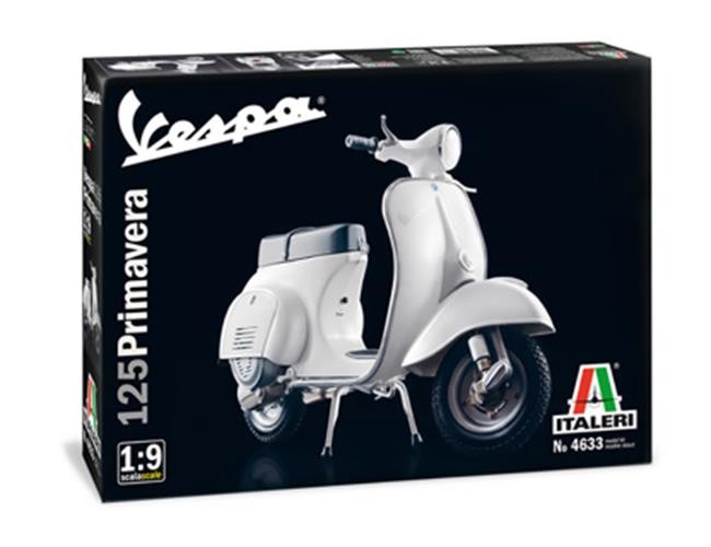 ITALERI 1;9 VESPA 125 PRIMAVERA MODEL KIT 4633