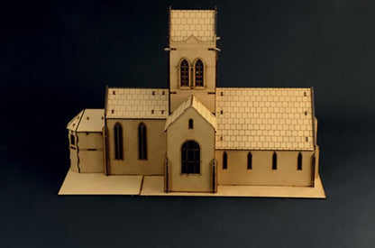 ITALERI 1:72 1/72 Battle of Normandy Sainte-Mere-Eglise MODEL SCENE KIT 6199