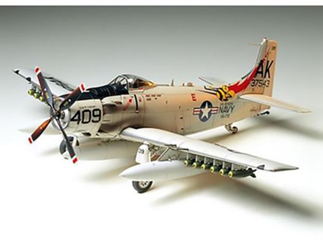 Tamiya DOUGLAS SKYRAIDER US Navy AD-6 (A-1H) 1/48 1:48 Scale Model Kit 61058