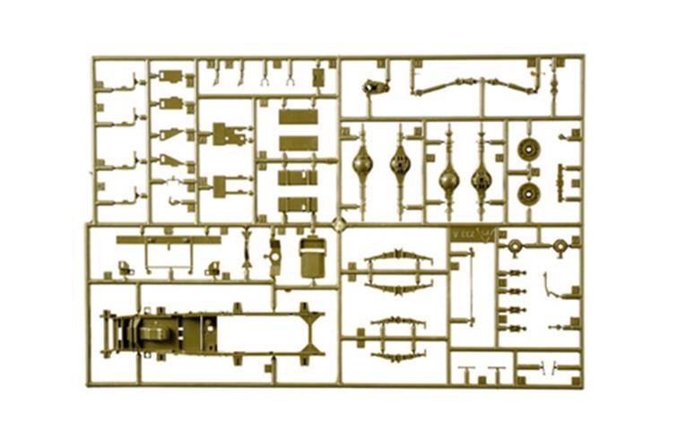 ITALERI 1/35 1:35 Chevrolet 15 CWT RR MODEL MILITARY KIT 233