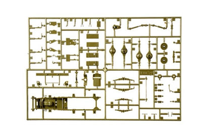 ITALERI 1/35 1:35 Chevrolet 15 CWT RR MODEL MILITARY KIT 233