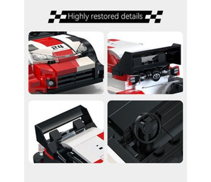 CaDA Building Bricks 1:24 Toyota GR Yaris Rally 1 Car - 317 pcs C55039W