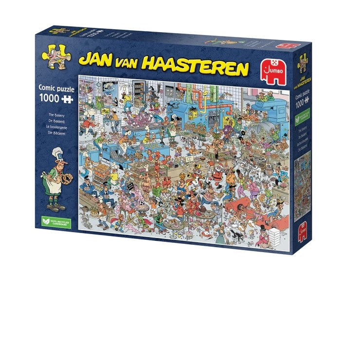 Jumbo Jan van Haasteren - The Bakery 1000 Piece Jigsaw Puzzle Toys
