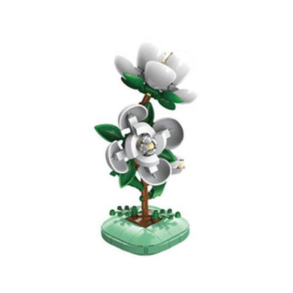 CADA BUILDING BLOCK KIT Camellia Building Block Planter - 301 pcs C59029W
