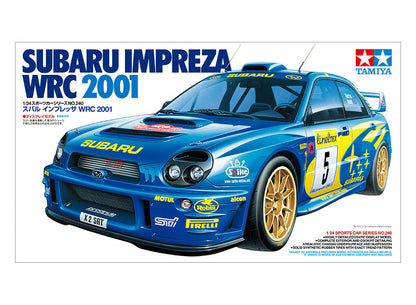 Tamiya Subaru Impreza WRC 2001 1/24 Model Kit 24240