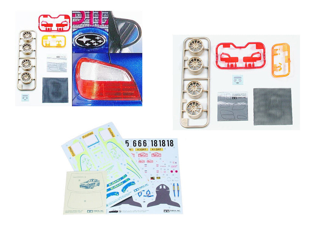 Tamiya Subaru Impreza WRC 2001 1/24 Model Kit 24240
