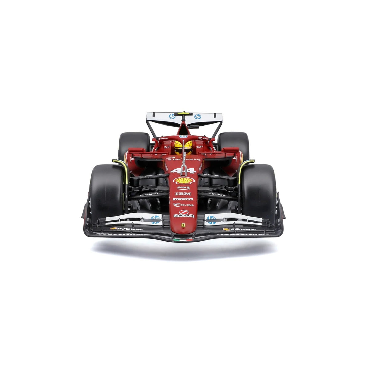 BURAGO 1/18 1:18 F1 FERRARI SF-25 2025 HAMILTON WITH HELMET B18-16816H