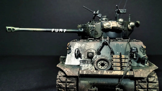 ITALERI 1/35 1:35 M4A3E8 SHERMAN FURY - EASY 8 SCALE MODEL TANK KIT 6529