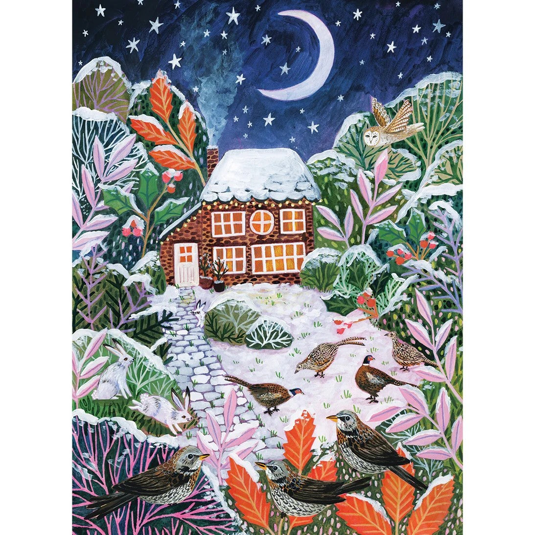 Gibsons Frosty Fauna 3 x 500 Piece Jigsaw Puzzle G5502