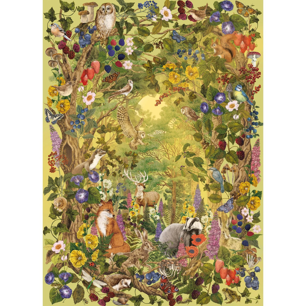 Gibsons The Art File: Sunlight Glade 1000 Piece Jigsaw Puzzle G7225