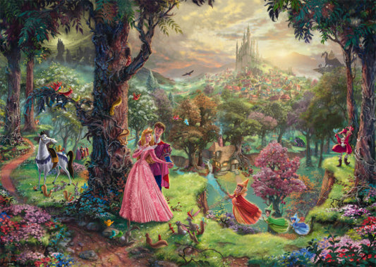 Schmidt Thomas Kinkade Sleeping Beauty 1000 Piece Jigsaw Puzzle Toys