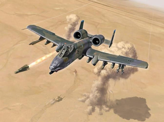 ITALERI 1/72 1:72 A-10 GULF WAR SCALE MODEL KIT 1376