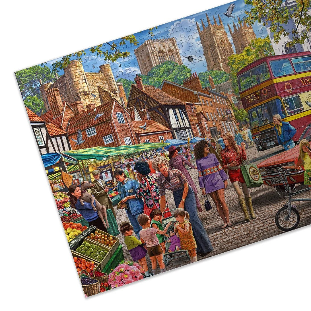 Gibsons Games York Market 250XL Piece Jigsaw Puzzle Toys G2732