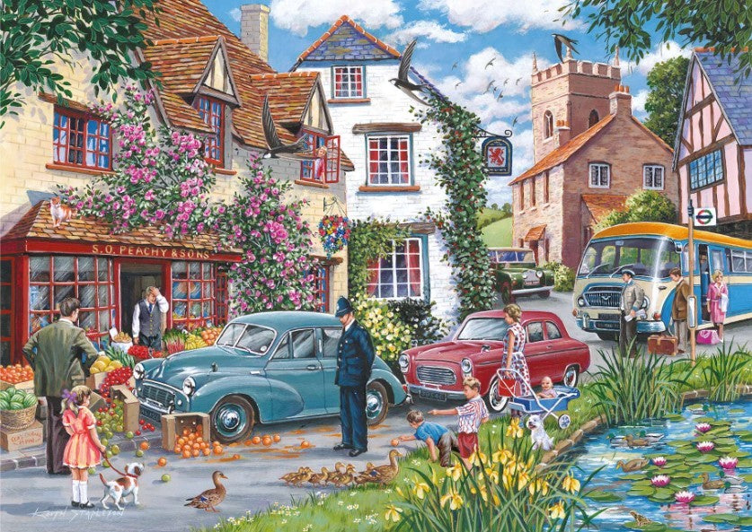 House Of Puzzles Traffic Jam Big 500 Piece Jigsaw Puzzle Toys HP0725