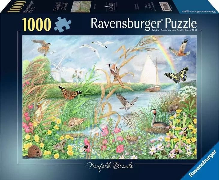 Ravensburger Norfolk Broads 1000 Piece Jigsaw Puzzle Toys