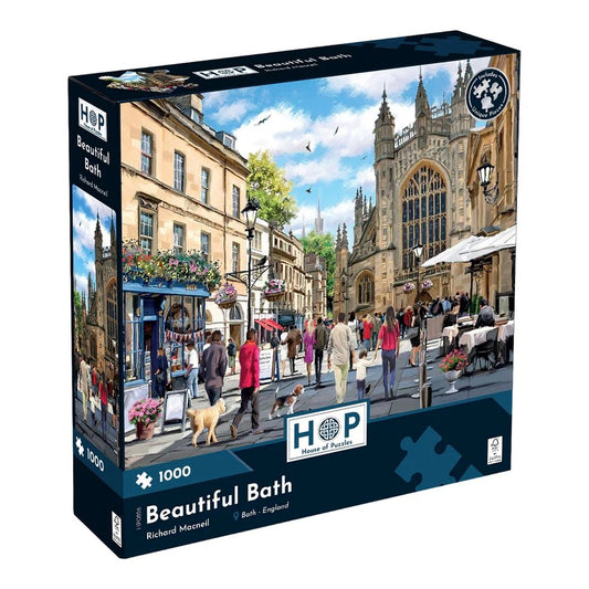 House Of Puzzles Beautiful Bath 1000 Piece Jigsaw Puzzle Toys HP0826