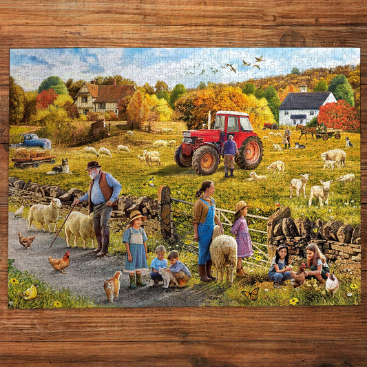 Gibsons Happy Harvest 1000 Piece Jigsaw Puzzle G6447