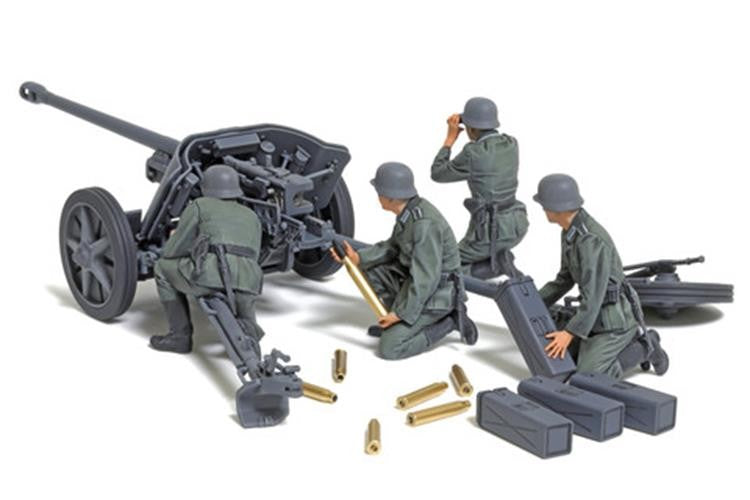 Tamiya 1/35 1:35 1/35 German Anti-Tank Gun 5cm Pak 38 MILITARY MODEL KIT 35392