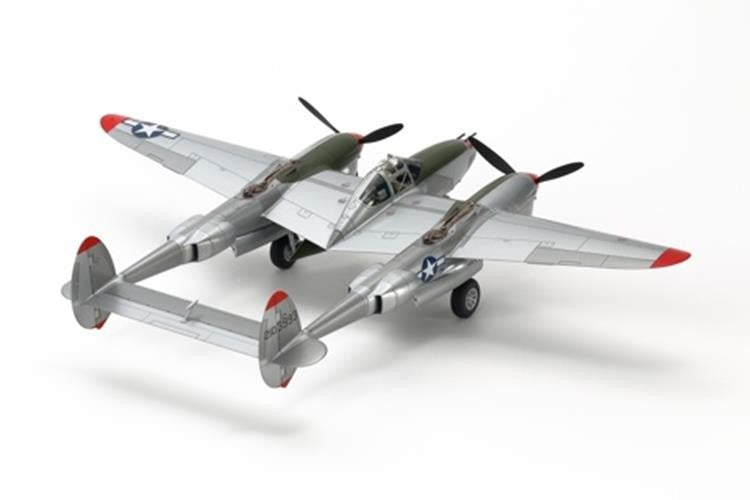 Tamiya 1/48 1 :48 Lockheed P-38 J Lightning SCALE MILITARY MODEL 61123