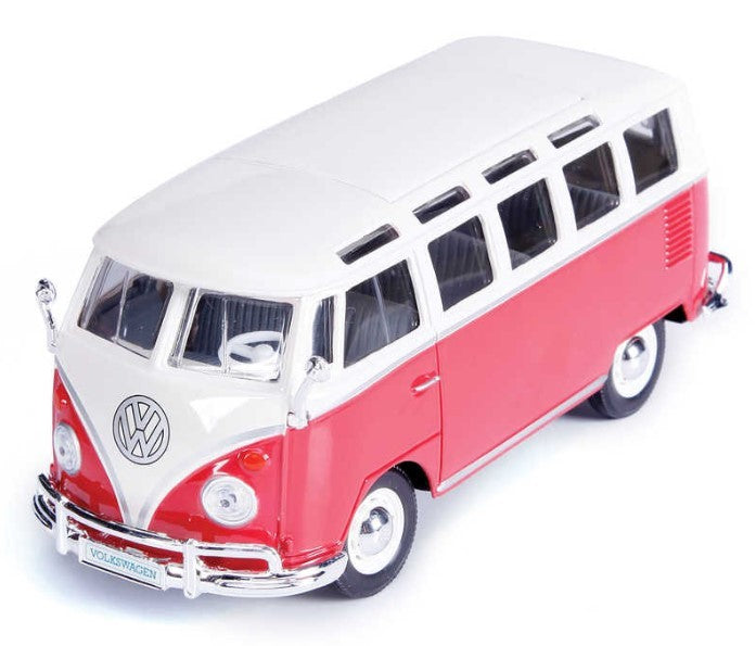 Maisto Volkswagen Van Samba 1:25 1/25 Scale Diecast Model Car Toys M31956