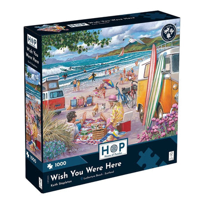 House Of Puzzles Wish You Were Here 1000 Piece Jigsaw Puzzle Toys HP0830