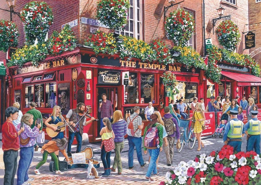House Of Puzzles Temple Bar 1000 Piece Jigsaw Puzzle Toys HP0814