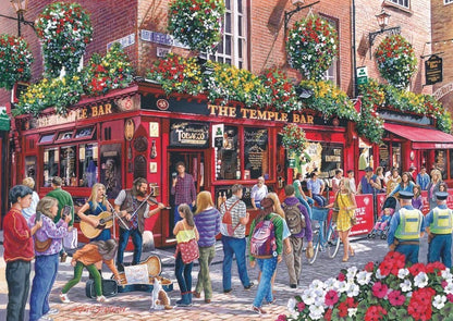 House Of Puzzles Temple Bar 1000 Piece Jigsaw Puzzle Toys HP0814