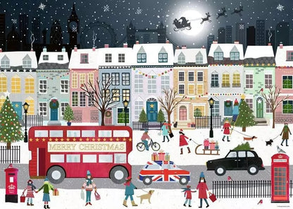 Ravensburger London's Christmas Spirit 1000 Piece Jigsaw Puzzle