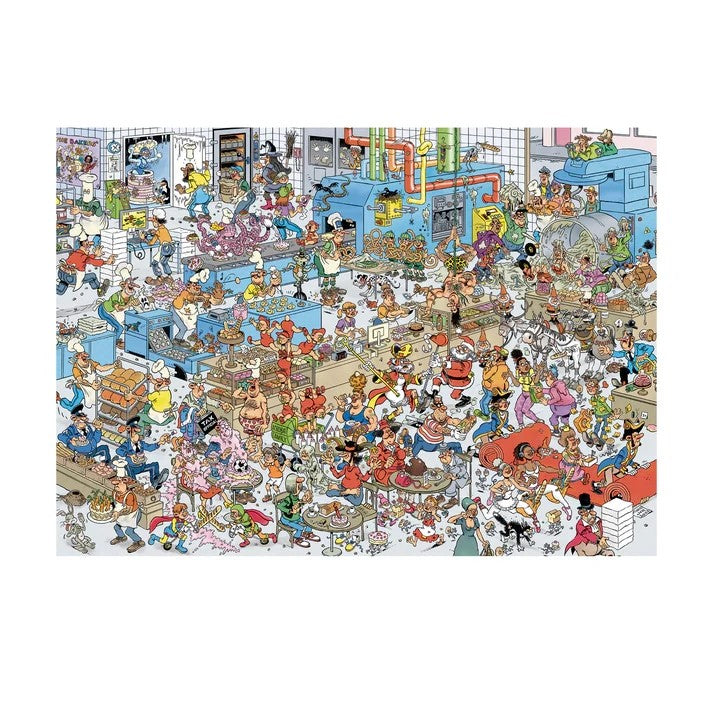 Jumbo Jan van Haasteren - The Bakery 1000 Piece Jigsaw Puzzle Toys