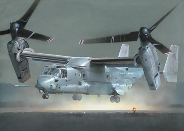 ITALERI 1/48 1:48 V-22 OSPREY Scale Model Kit 2622