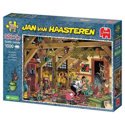 Jumbo Jan van Haasteren Oldtimers The Bachelor 1000 Piece Jigsaw Puzzle Toys