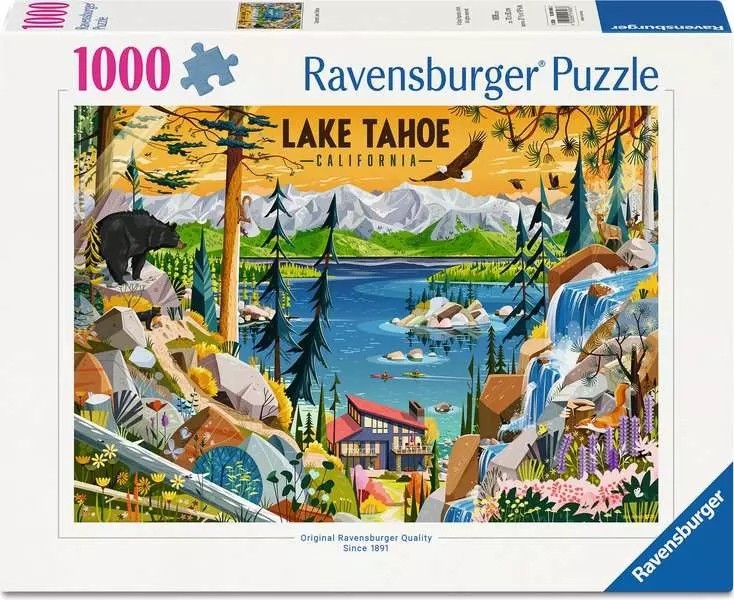 Ravensburger Sacred Lake Tahoe 1000 Piece Jigsaw Puzzle