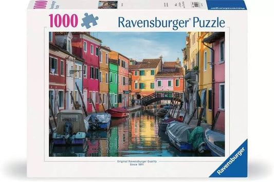Ravensburger Burano, Italy 1000 Piece Jigsaw Puzzle Toys