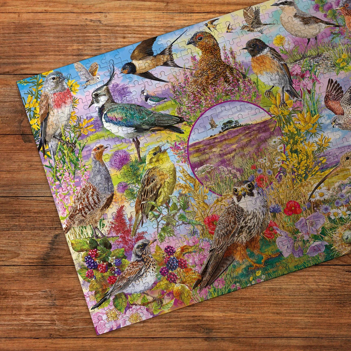 Gibsons Games RSPB Wings In The Wild 4 x 500 Piece Jigsaw Puzzle Toys G5074