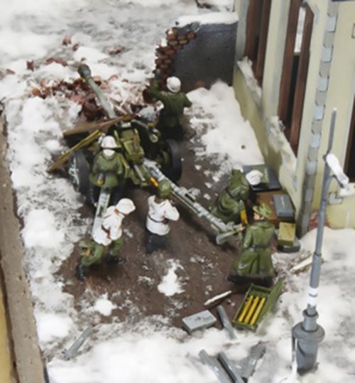 ITALERI 1:72 1/72 Stalingrad Battle WWII 1942 MODEL SCENE KIT 6193