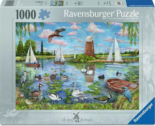 Ravensburger Life Along The Broads 1000 Piece Jigsaw Puzzle