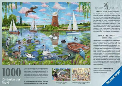 Ravensburger Life Along The Broads 1000 Piece Jigsaw Puzzle