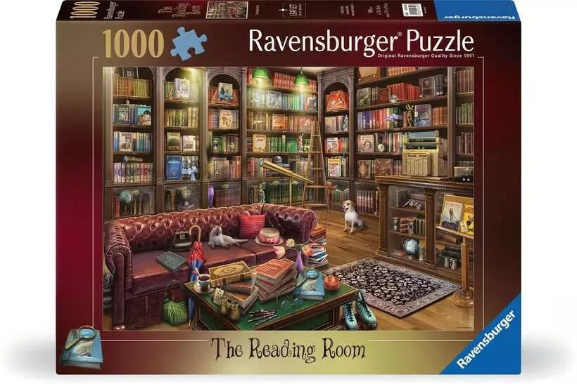 Ravensburger The Reading Room 1000 Piece Jigsaw Puzzle Toys