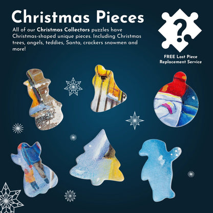 House Of Puzzles Christmas Shopping 4 x 500 Piece Jigsaw Puzzle Toys HP0719