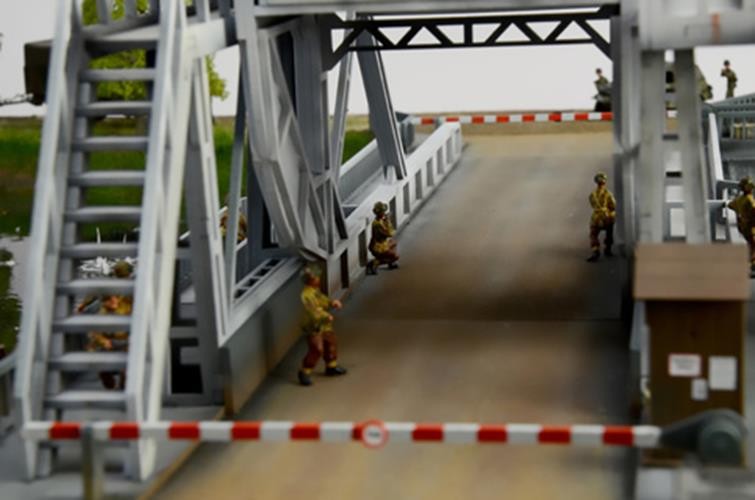 ITALERI 1:72 1/72 Pegasus Bridge Glider Assault MODEL SCENE KIT 6194