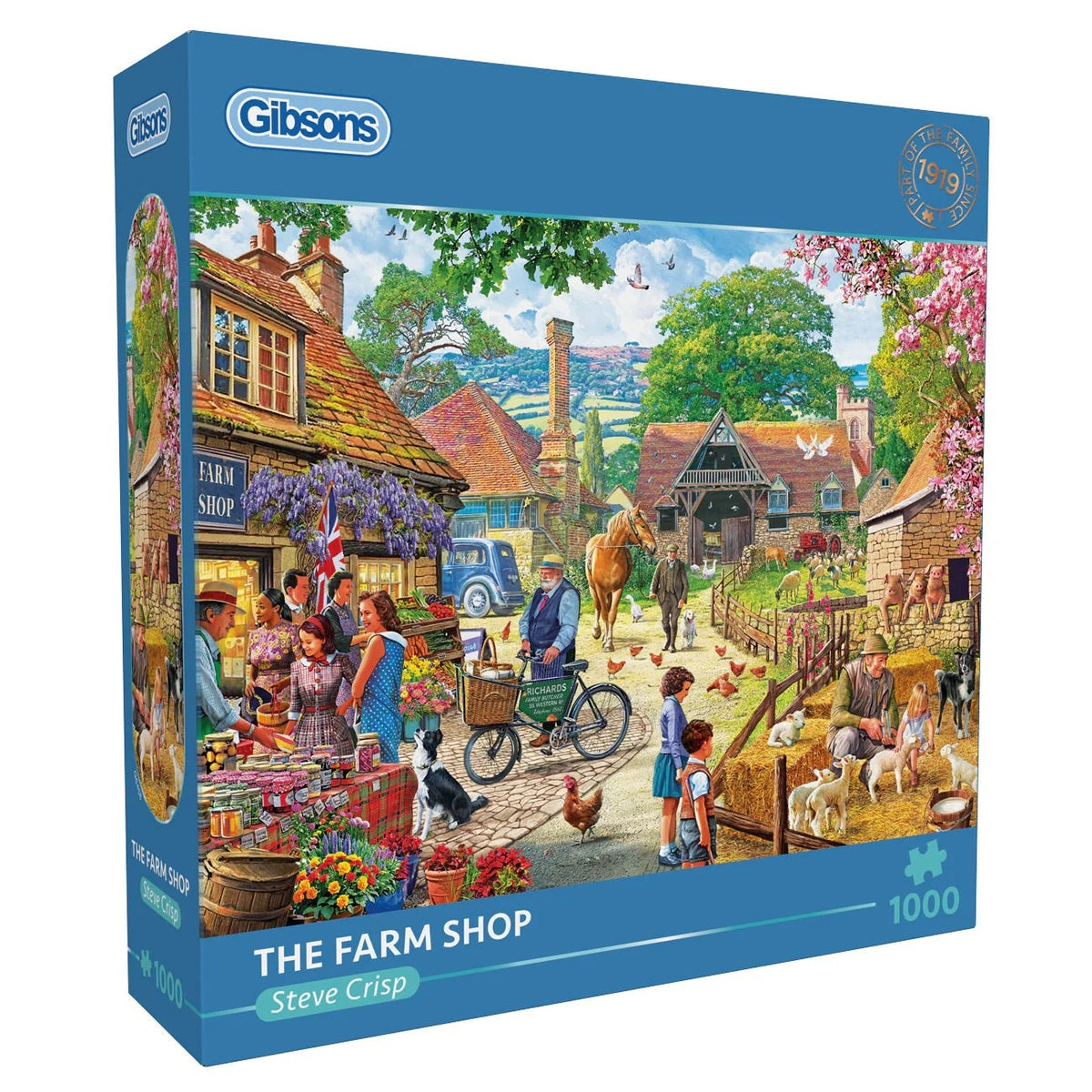 Gibsons Games The Farm Shop 1000 Piece Jigsaw Puzzle Toys G6458