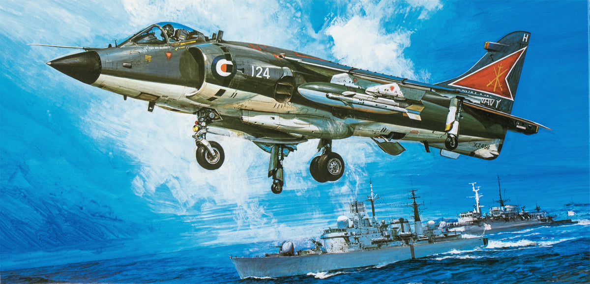 Tamiya Model Kit Hawker Sea Harrier FRS.1 Plane Model Kit Toys 61026